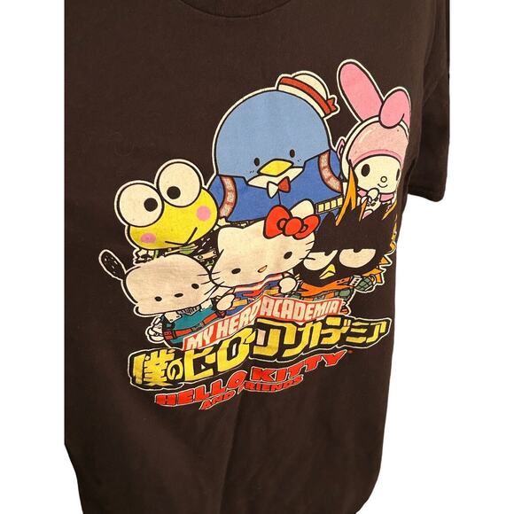 My Hero Academia Hello Kitty And Friends Short Sleeve Tee Shirt Men's XL - Anime - Picture 3 of 7